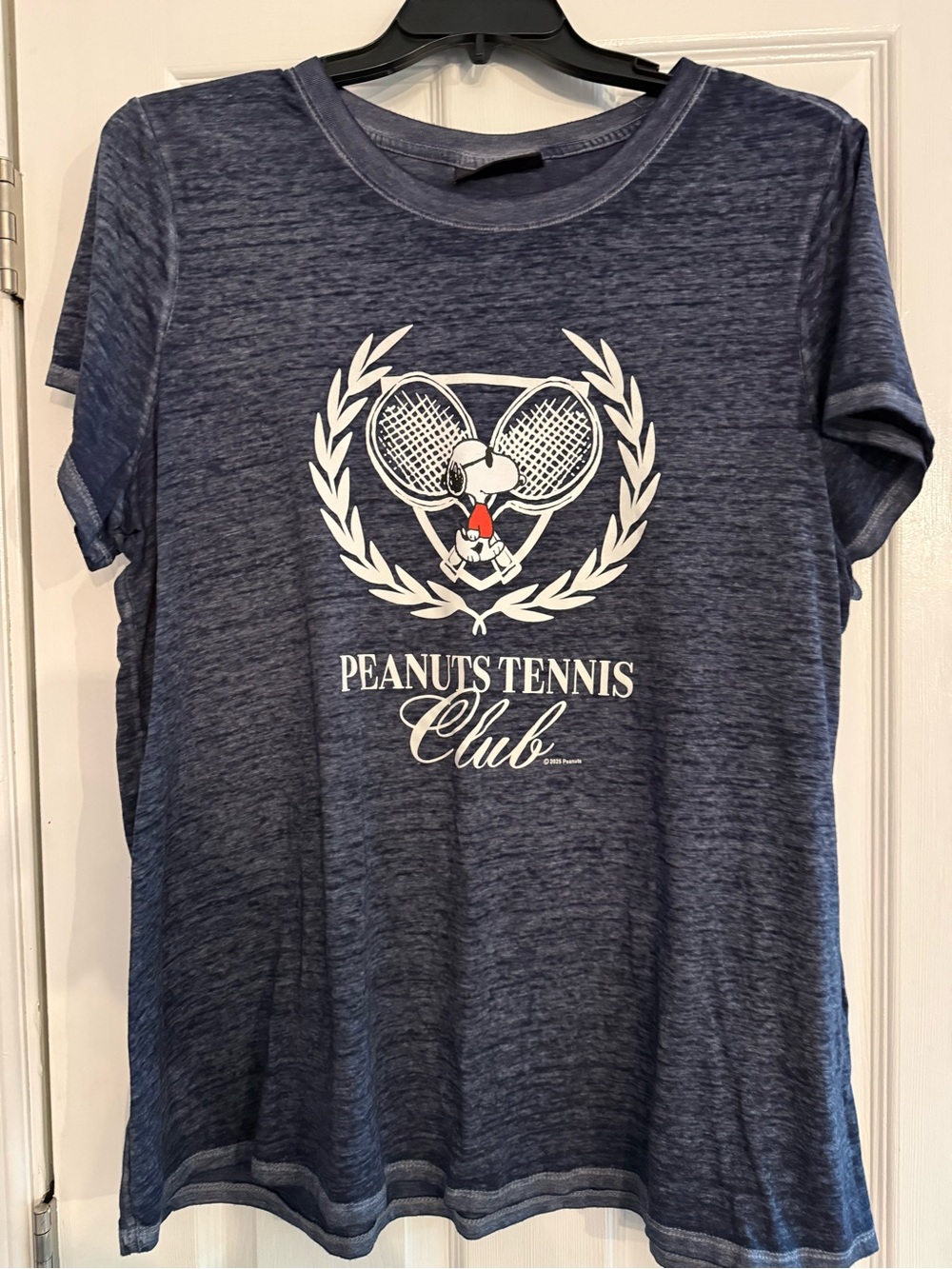 Lane Bryant Navy Peanuts Tennis Club Graphic Tee